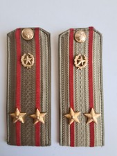 Spallacci originali uniforme giornaliera estiva Ten Col di Fanteria CCCP Soviet