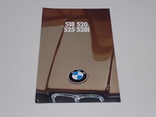 BMW 518 520 525 528 i DEPLIANT BROCHURE PROSPEKT (BS25)
