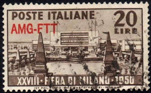 Trieste zona amg ftt 1950 - zona,