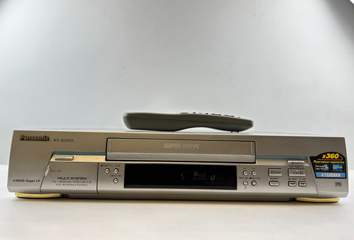 Panasonic vhs vcr sj500 - vcr,