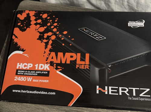 Hertz hcp 1dk amplificatore - hertz,