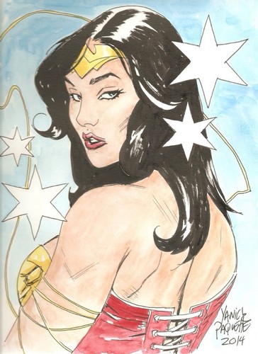 Original comic art yanick - original,
