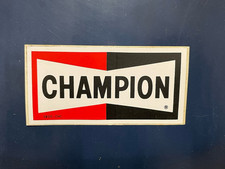 ADESIVO CHAMPION AUTO MACCHINA PEDALI LATTA GIORDANI FERRARI CAR PEDAL