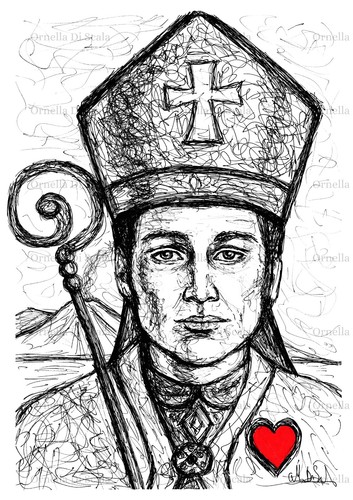 San gennaro disegno originale - san,