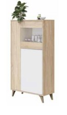 Mobile con vetrina 77x33x142h