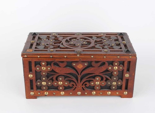 Antica scatola legno - antica,