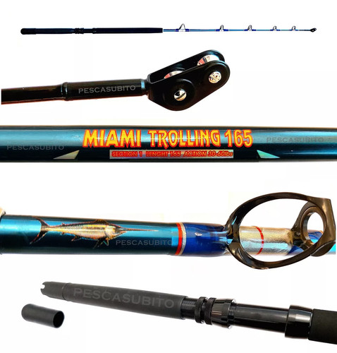 Canna miami 60lbs pesca - miami, 30/60lbs