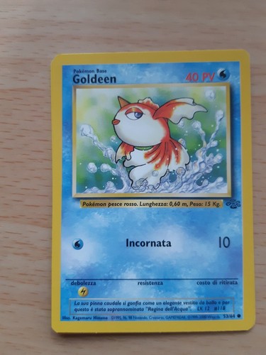 Goldeen carta pokémon - goldeen,