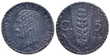 Regno d'Italia - Vittorio Emanuele III - 5 Centesimi Spiga II tipo 1919 PROVA/PR