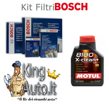 KIT TAGLIANDO FILTRI BOSCH + 5 LITRI OLIO MOTUL 5W30 AUDI A3 8V 1.6 2.0 TDI