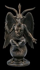 Baphomet Personaggio Antico Diavolo Satana Gotico Altare Rituale