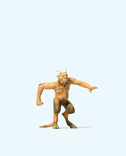 Devil man figure gauge - man,