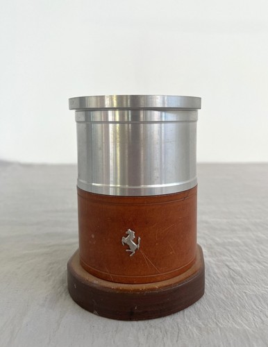 Recipiente metallo cuoio - -,