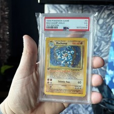 1999 Pokemon Game Machamp Holo