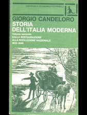 Storia dell'Italia moderna vol