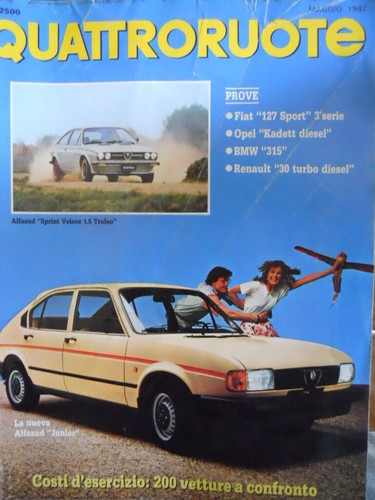Quattroruote 319 1982 - fiat, 127