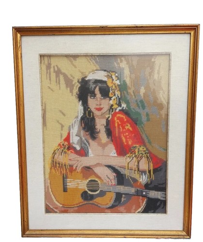 Quadro canovaccio ricamo - quadro,