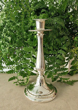 Portacandela realizzato interamente in Argento 800, nuovo, candeliere n 2