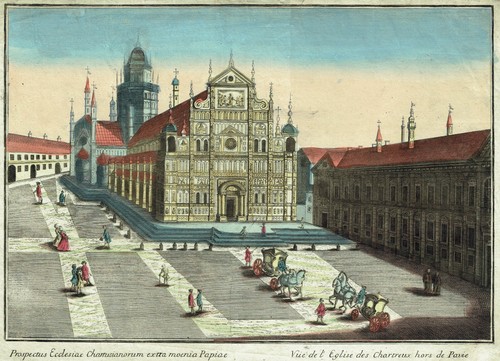 Pavia 1760 remondini veduta - 1760,