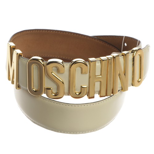 Cintura moschino bianca - 42,