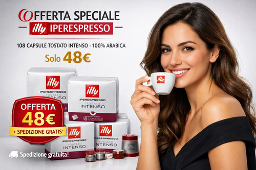 108 capsule cialde caffè illy - capsule,