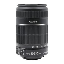 OBIETTIVO CANON ZOOM LENS EF-S 55-250MM IS II OTTIME CONDIZIONI POCO USATO