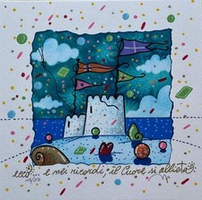 ecco...e nei ricordi, il Cuore si allieta Andrea Agostini SERIGRAFIA Ed. Lim POP