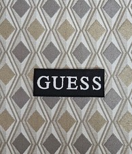 TOPPA PATCH Replica Guess Ricamata Termoadesiva o da Cucire 10X4 CM