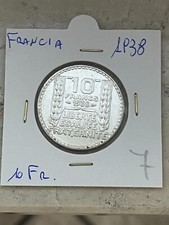 FRANCIA 10 Franchi Francs 1938