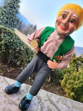 Composition Doll 1950's Fontanini-Lucca Vintage GEPPETTO (PINOCCHIO'S FATHER). 