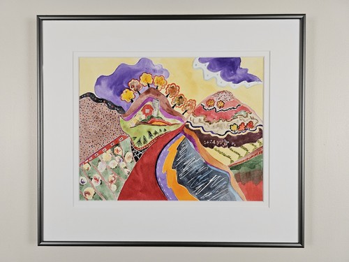 Arte quadro acquerello - -,