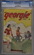 GEORGIE COMICS  1  CGC 8.5 -