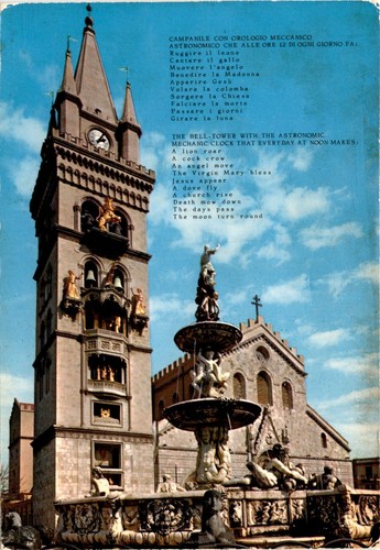 Campanile con orologio - campanile,