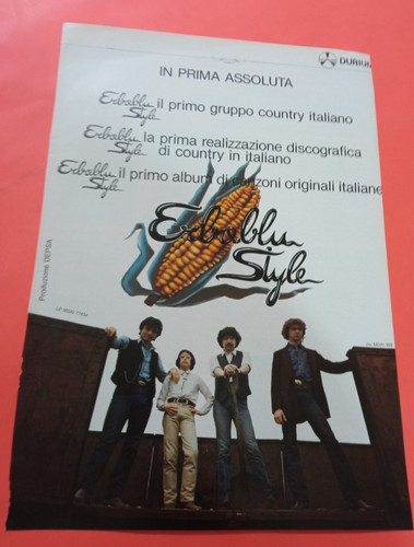 Pubblicita 1983 erbablu style - erbablu,