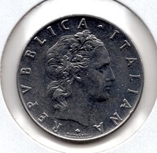 1967 Italy 50 Lire (1955)