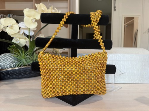 Borsa mano con perline - mano,