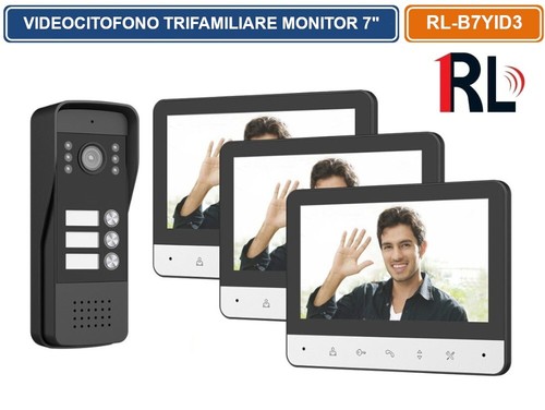 Videocitofono trifamiliare - videocitofono,