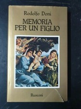 Rodolfo Doni MEMORIA PER UN