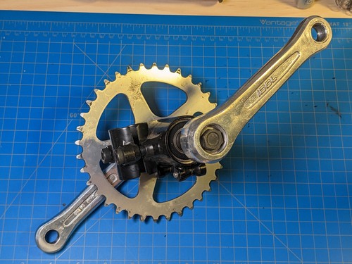 Set pedivelle conversione bici