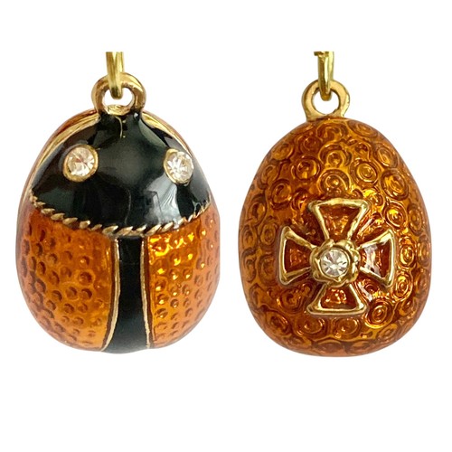 Ciondolo charm vintage ladybug - ciondolo,