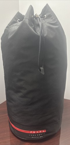 Borsa prada nera luna - nera, rossa