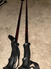 SALOMON NORTHPOLE BASTONCINI DA SCI ROSSO/NERO 110 CM / 44 pollici