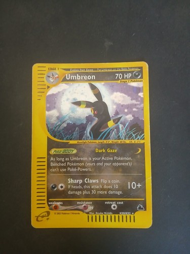 Pokemon card 2003 - , skyridge