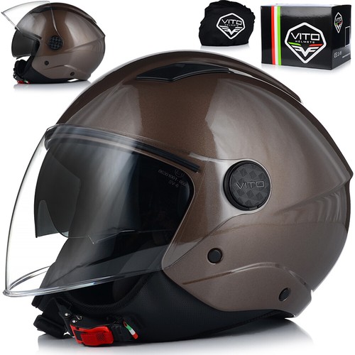 Casco jet moto vito - casco,