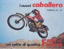 depliant,brochure MOTO FANTIC CABALLERO 50 TX190 REG.CASA  ENDURO EPOCA VINTAGE