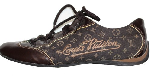 Sneakers louis vuitton marrone - sneakers,
