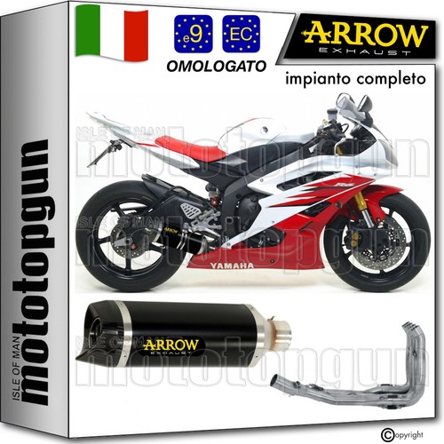 Scarico completo omo open nero - scarico,