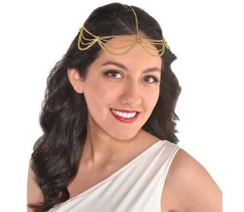 Gioielli capelli dea oro - capelli,