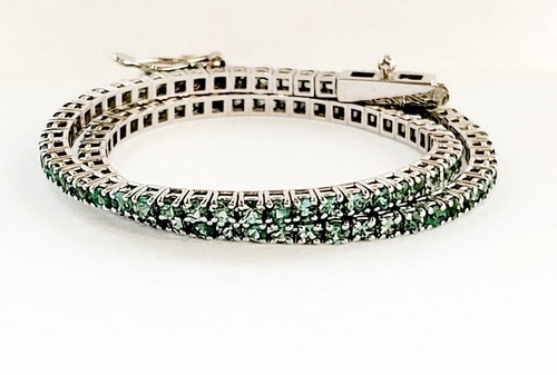 Bracciale modello tennis oro - oro, e