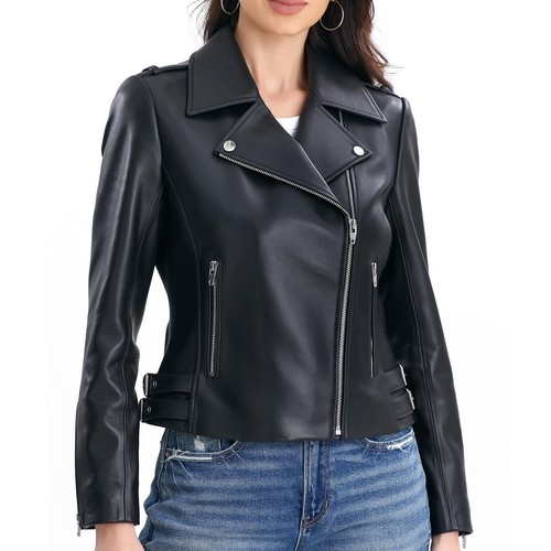 Giacca motociclista donna - giacca,